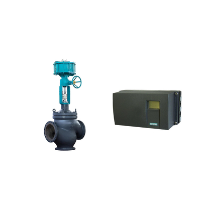 Positionneur de soupape de commande pneumatique Siemens SIPART PS2 et soupape magnétique Emerson-ASCO 210