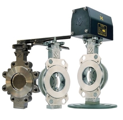 Valve papillon à commande Keystone 360 avec actionneur électrique F89