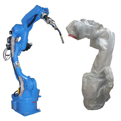 6 bras robotique de soudage à axe Yaskawa AR2010 avec vêtements de robot CNGBS pour robot de soudage automatisé