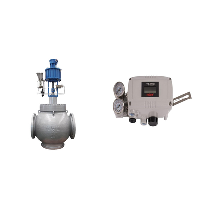Valve de commande pneumatique avec positionneur de soupape intelligente YT-2500 et soupape solénoïde à deux voies EMERSON ASCO210