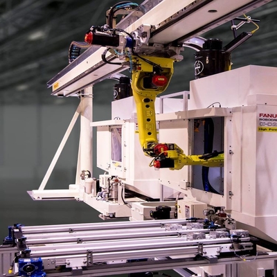 Palletizing 6 bras robotique d'axe avec contrôleur de robot industriel de M-20iA pour
