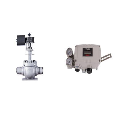 Valve de commande pneumatique avec positionneur de soupape intelligent YT-2500 et interrupteur de limite EMERSON