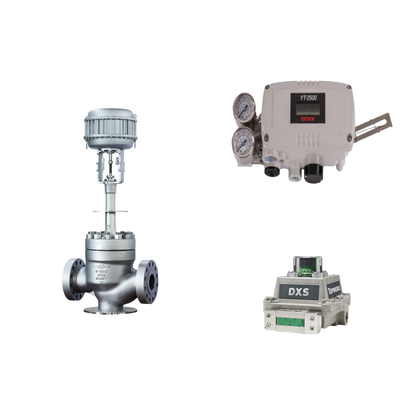 Valve de commande pneumatique avec positionneur de soupape intelligent YT-2500 et interrupteur de limite EMERSON