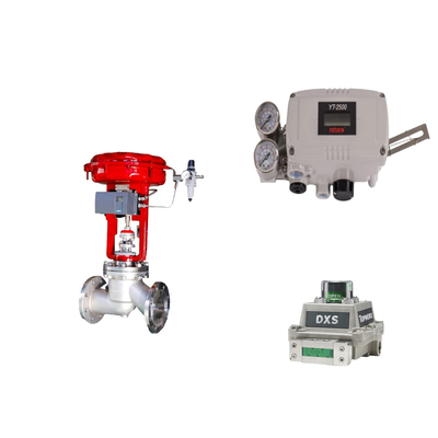 Valve de commande pneumatique avec positionneur de soupape intelligent YT-2500 et interrupteur de limite EMERSON