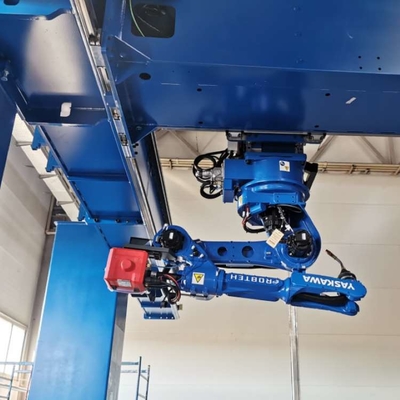 6 axes bras robotique Yaskawa GP25-12 avec rail de guidage du robot CNGBS pour la manipulation de l'automatisation du robot