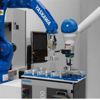 6 axes bras robotique Yaskawa GP25-12 avec rail de guidage du robot CNGBS pour la manipulation de l'automatisation du robot