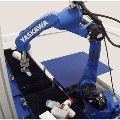 6 axes bras robotique Yaskawa GP25-12 avec rail de guidage du robot CNGBS pour la manipulation de l'automatisation du robot