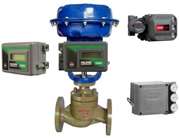 Le positionneur de soupape Fish-Er DVC6200 Smart Positioner et la soupape solénoïde Burkert pour la soupape à bille de commande pneumatique en stock