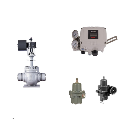 Valve de commande pneumatique avec positionneur de soupape intelligent YT-2500 et régulateur de filtre Fisher 67CFR