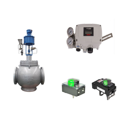 Valve de commande pneumatique avec positionneur de vanne intelligent YT-2500 et commutateur de limite de rotor original