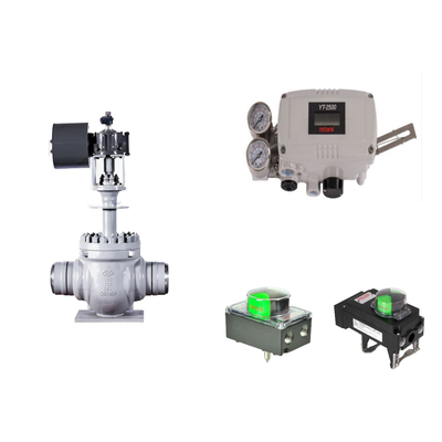 Valve de commande pneumatique avec positionneur de vanne intelligent YT-2500 et commutateur de limite de rotor original