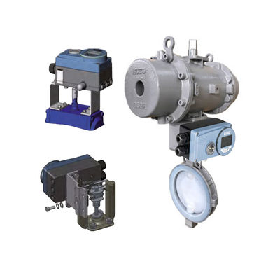 Positionneur électro-pneumatique numérique Burkert Type 8792 positionneur de soupape avec soupape de commande et actionneur de marque chinoise