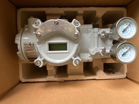 Robinets d'arrêt sphériques de la soupape de commande de KOSO 220C avec le type pneumatique déclencheur de 6400RB 6500RA 7300RB avec le positionneur de la valve YT-3300