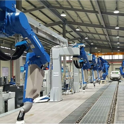 6 axes de peinture bras robotique Yaskawa MPX1950 avec CNGBS Robots vêtements pour robot de peinture automatisé