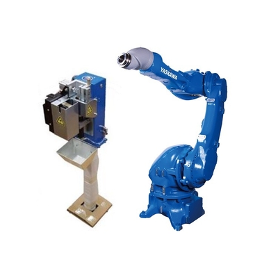 Peinture 6 axes bras robotique Yaskawa MPX2600 avec station de nettoyage de pistolet CNGBS pour le robot de peinture