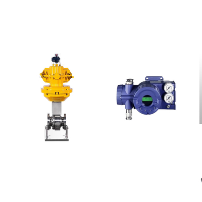 Valve de commande pneumatique chinoise avec positionneur de valve Foxboro SRD960