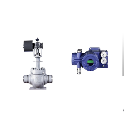 Valve de commande pneumatique chinoise avec positionneur de valve Foxboro SRD960