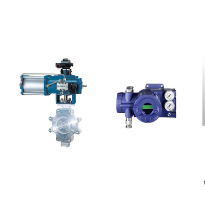 Valve de commande pneumatique chinoise avec positionneur de valve Foxboro SRD960