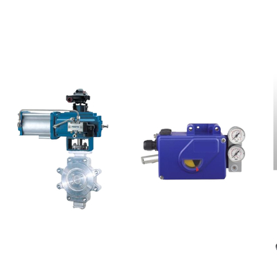 Valve de commande pneumatique chinoise avec positionneur de valve Foxboro SRI990