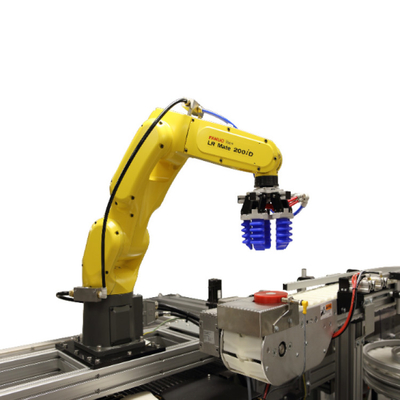 FANUC LR Mate 200iD bras de robot industriel à 6 axes avec pinceau CNGBS pour le montage du moteur