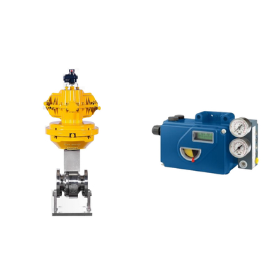 Valve de commande pneumatique chinoise avec positionneur de valve Foxboro SRD991