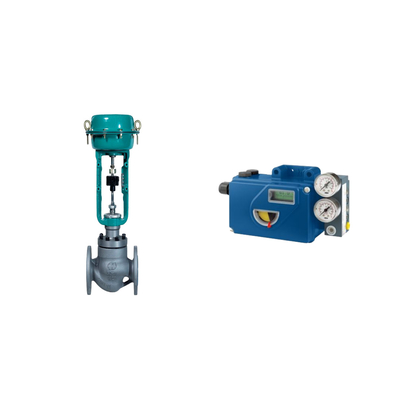 Valve de commande pneumatique chinoise avec positionneur de valve Foxboro SRD991