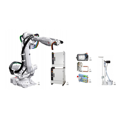 Charge utile élevée IRB6700-200/2.6 du manipulateur en tant que robot industriel à 6 axes pour la manutention de matériaux