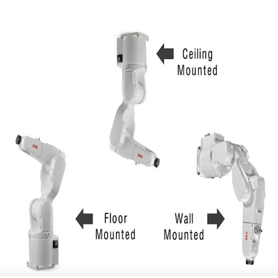 ABB IRB 1200 bras robotique industriel avec pinceuse CNGBS comme équipement de manutention de matériaux CNC
