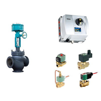 Ventilateur de commande pneumatique chinois avec Neles ND9000 Positionneur de vanne intelligent avec vanne solénoïde Asco