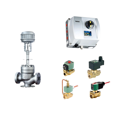 Ventilateur de commande pneumatique chinois avec Neles ND9000 Positionneur de vanne intelligent avec vanne solénoïde Asco