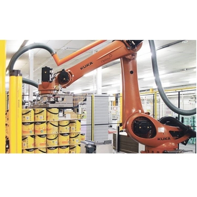 KUKA KR 180 R3200 PA bras robot à 5 axes avec charge utile de 180 kg pour machine d'emballage en tant que robot de palettisation