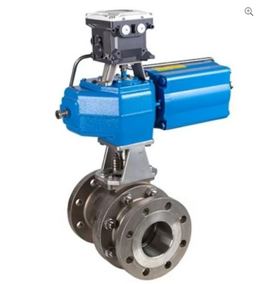 Valve de commande chinoise avec positionneur de vanne Neles NDX Mesto et actionneur pneumatique