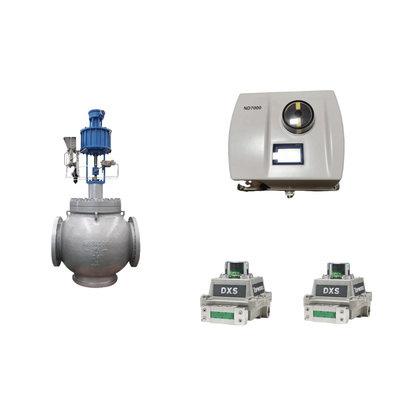 Valve de commande avec Neles ND7000 Positionneur de vanne intelligent avec commutateur de limite EMERSON comme fournisseur de stock de vannes