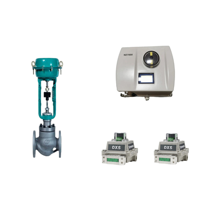 Valve de commande avec Neles ND7000 Positionneur de vanne intelligent avec commutateur de limite EMERSON comme fournisseur de stock de vannes