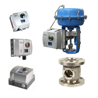 Valve de commande chinoise avec positionneur de soupape Neles Mesto série ND9000 ND9106HX8T, ND9103HX8T et actionneur pneumatique