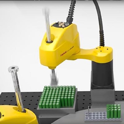 Mini robot Scara SR-3iA de 4 axes Manipulateur industriel pour l'assemblage et la manutention des matériaux