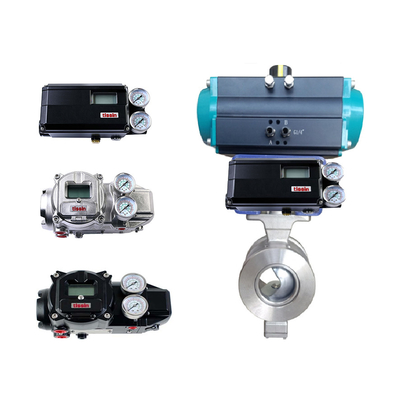 Valve de commande électrique avec positionneur de soupape intelligente Tissin série TS700 positionneurs pneumatiques et soupape solénoïde Asco