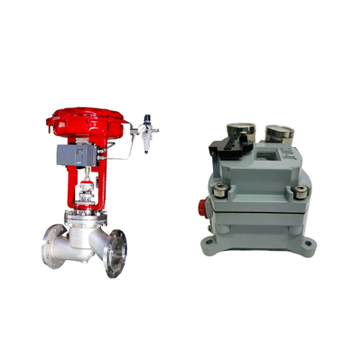 Ventilateur de commande pneumatique chinois avec positionneur de vanne Masoneilan SVI2-21123121 et vanne solénoïde ASCO