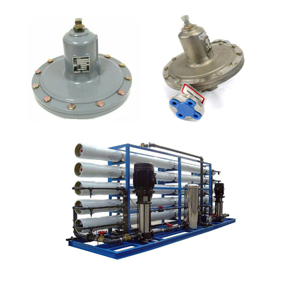 Valve régulateur de pression de gaz de carburant FISHER 95L pour régulation de la pression avec paquet de montage à patins