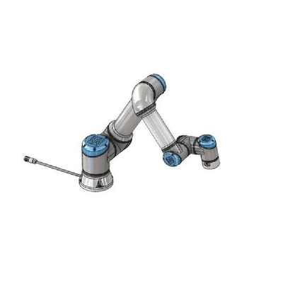 Robot collaboratif à haute charge UR 16e avec une charge utile de 16 kg sur 6 axes en tant que robot cobot pour l'emballage