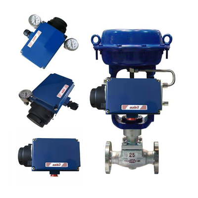 Valve de commande avec actionneur pneumatique et positionneur de vanne intelligente pneumatique AVP100 AVP102