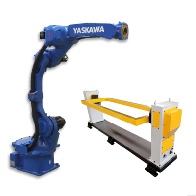 Le bras du robot de soudage MOTOMAN GP12 Yaskawa avec positionneur CNGBS pour équipement de soudage OEM