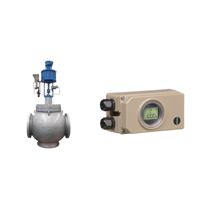 Valve de commande pneumatique chinoise avec positionneur de vanne Samson 3730-3 et vannes de détection de pression Fisher 377