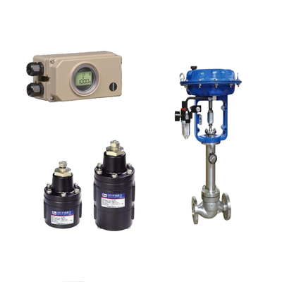 Valve de commande pneumatique avec YT-400/405/430/435 Valves de verrouillage et positionneur de soupape Samson 3730-3 et interrupteur de limite