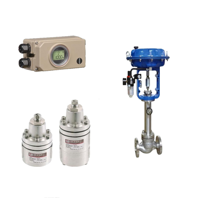 Valve de commande pneumatique avec YT-400/405/430/435 Valves de verrouillage et positionneur de soupape Samson 3730-3 et interrupteur de limite
