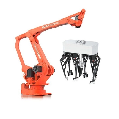 Robot de manutention industrielle QJR130-3100M bras robotique à 5 axes avec une pince à rouleaux industrielle