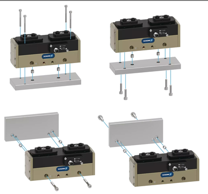 SCHUNK PHL 25-045 Système d'accrochage Pièces de robot industriel 500 N Force de fermeture