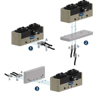 SCHUNK PHL 25-045 Système d'accrochage Pièces de robot industriel 500 N Force de fermeture