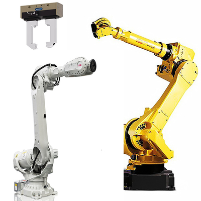 SCHUNK Gripper robotisé pour FANUC, IRB6700 et KR210 Robot dans une usine de l'industrie alimentaire