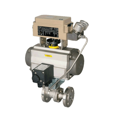 Valve chinoise de régulation du débit avec positionneur électropneumatique Samson 3730-3